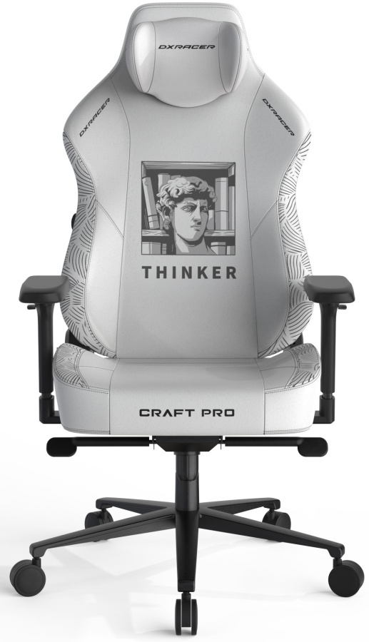 fotel gamingowy DXRacer CRAFT THINKER biały